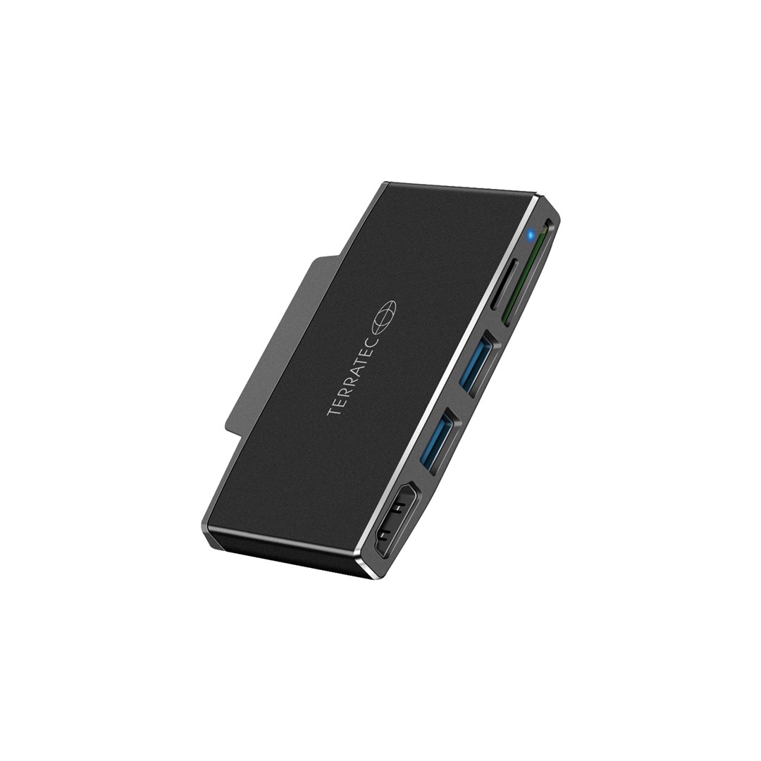 Mrežni adapter TERRATEC CONNECT Go1 USB-C na Gigabit Ethernet, crna boja-0