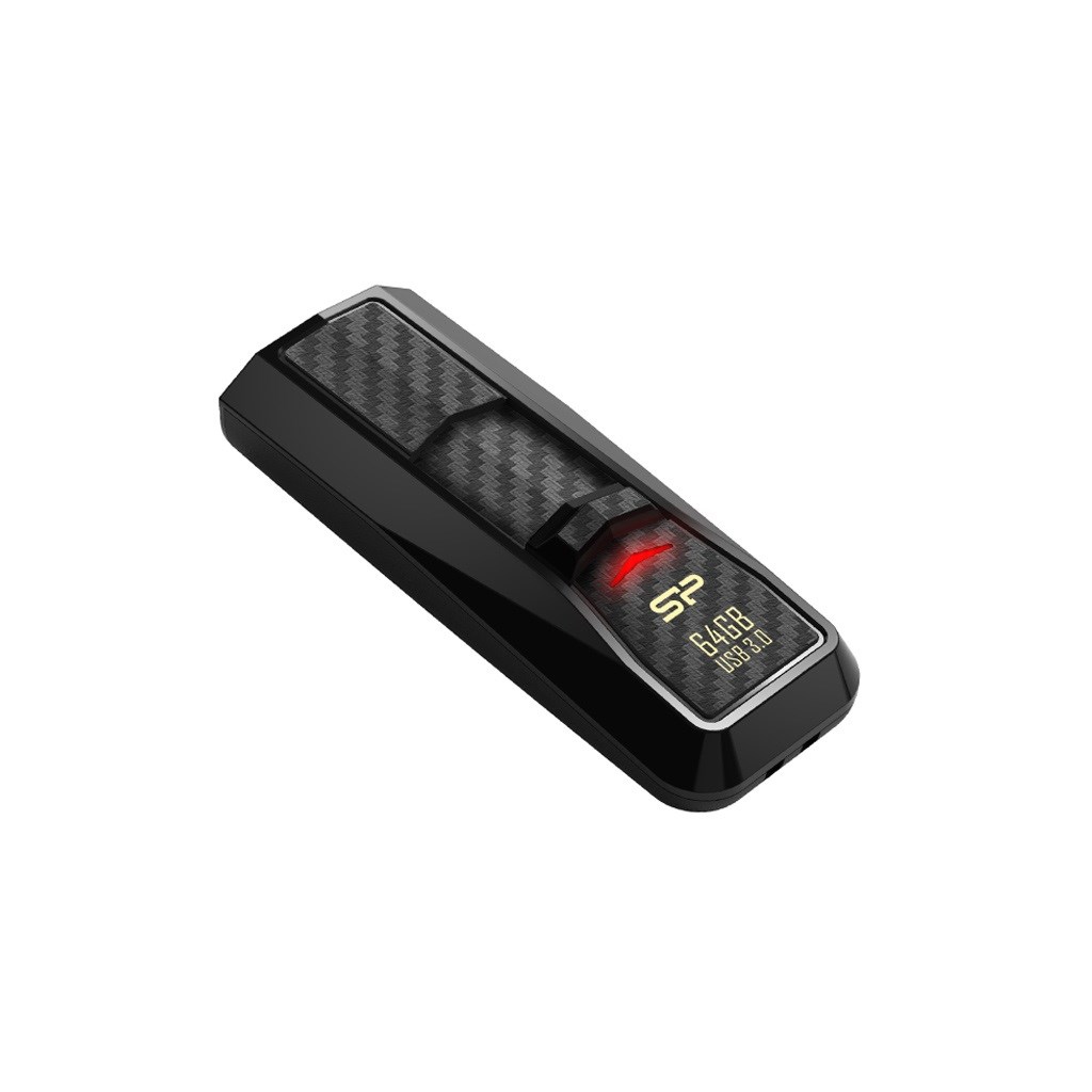 USB stick SILICON POWER Blaze B50 256GB USB 3.2 Gen 1 crna boja