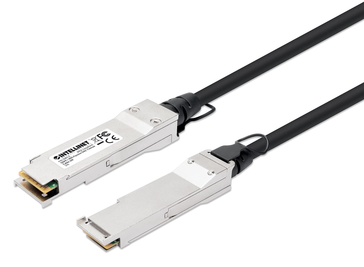Intellinet QSFP+ DAC Twinax Mrežni Kabel 2m, 40G-4