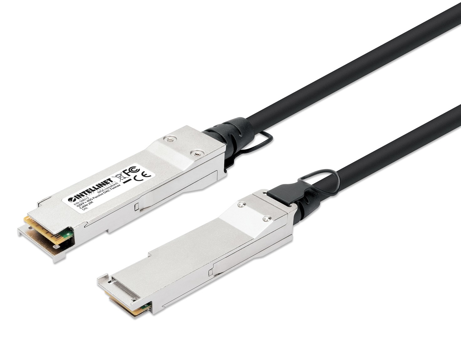 Intellinet QSFP+ DAC Twinax Mrežni Kabel 2m, 40G-0