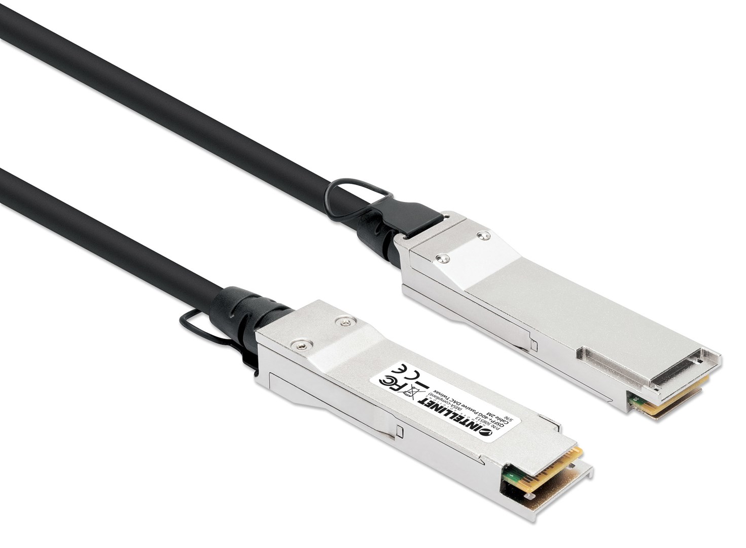 Intellinet QSFP+ DAC Twinax Mrežni Kabel 2m, 40G-1