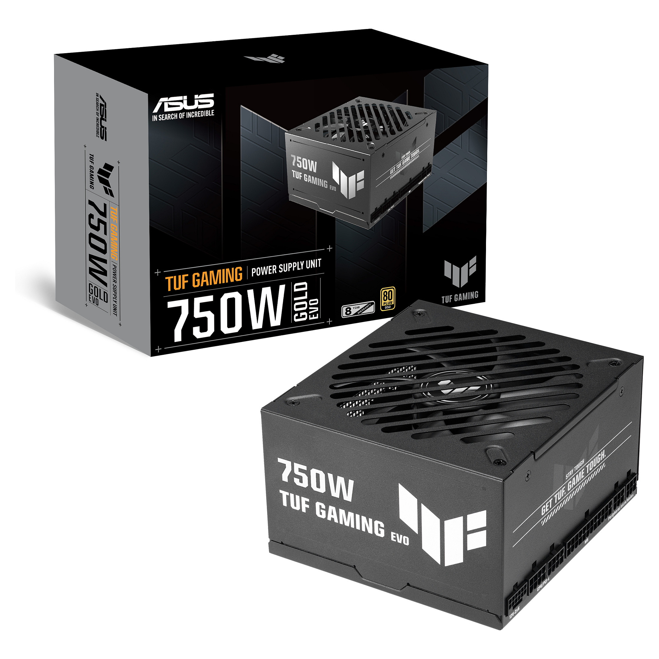 Napajanje za računalo ASUS TUF Gaming 750G EVO, 750W, 80 Plus Gold, ATX 3.1-12