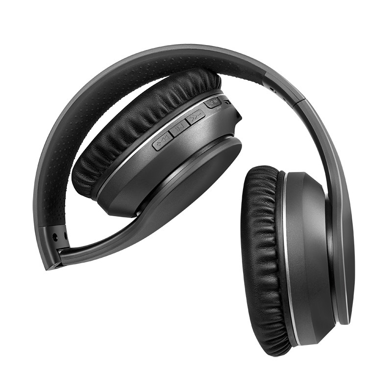 LogiLink BT0053 headphones/headset Wireless Head-band Music Bluetooth Black-1