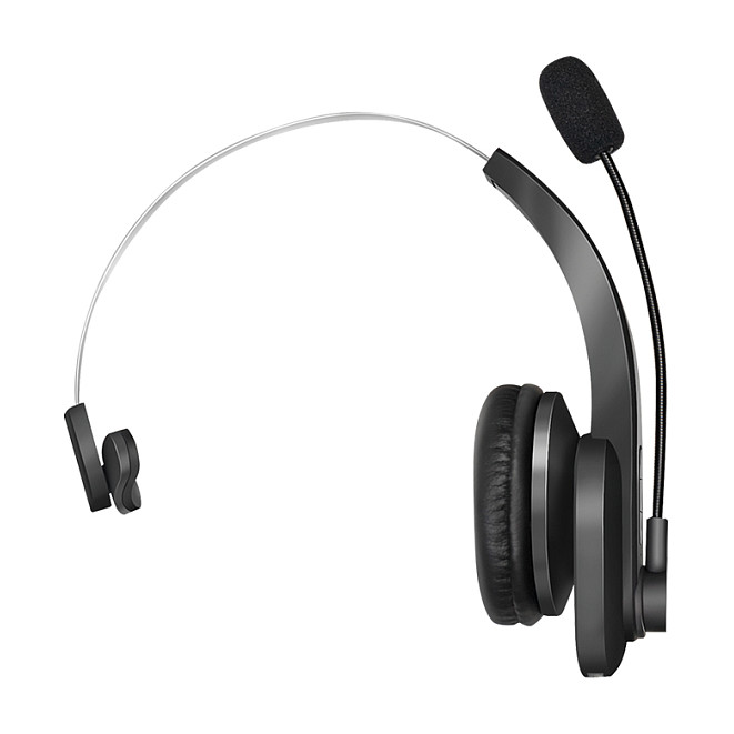 Slušalice LOGILINK BT0059 (Mono, Bluetooth, mikrofon, stalak za punjenje, crna)-1
