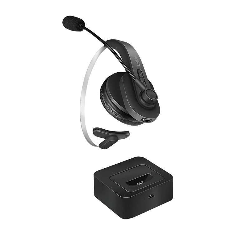 Slušalice LOGILINK BT0059 (Mono, Bluetooth, mikrofon, stalak za punjenje, crna)-9