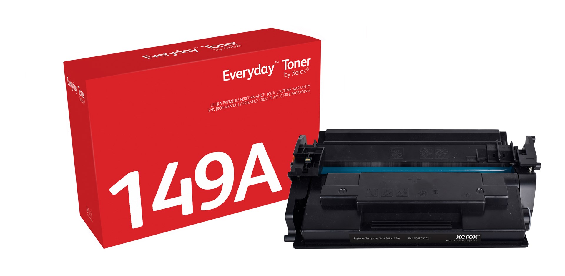 Everyday™ Black Toner by Xerox compatible with HP 149A (W1490A), Standard capacity-0