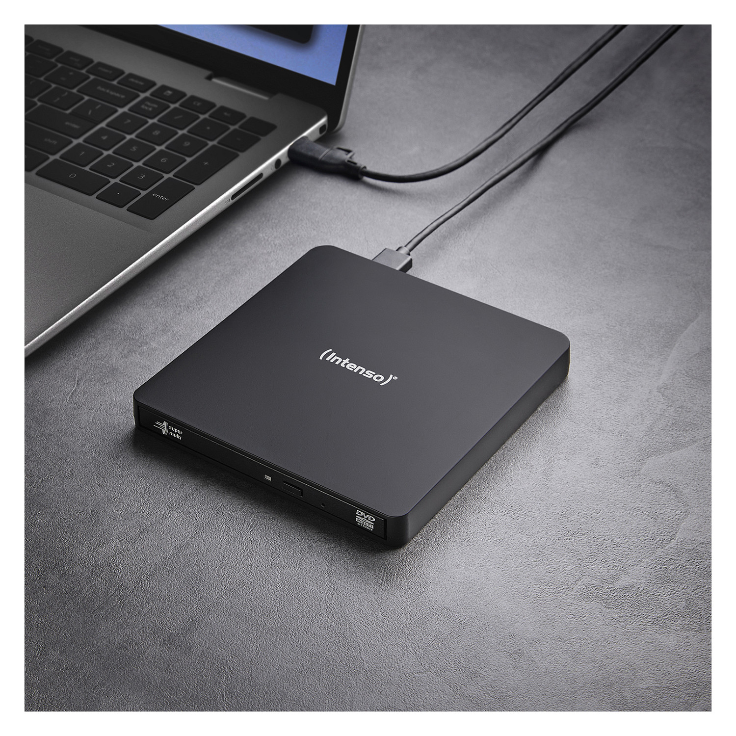 Eksterna DVD pržilica INTENSO EOD 400D Slim USB 2.0 crna boja-1