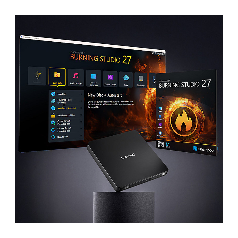 Eksterna DVD pržilica INTENSO EOD 400D Slim USB 2.0 crna boja-14