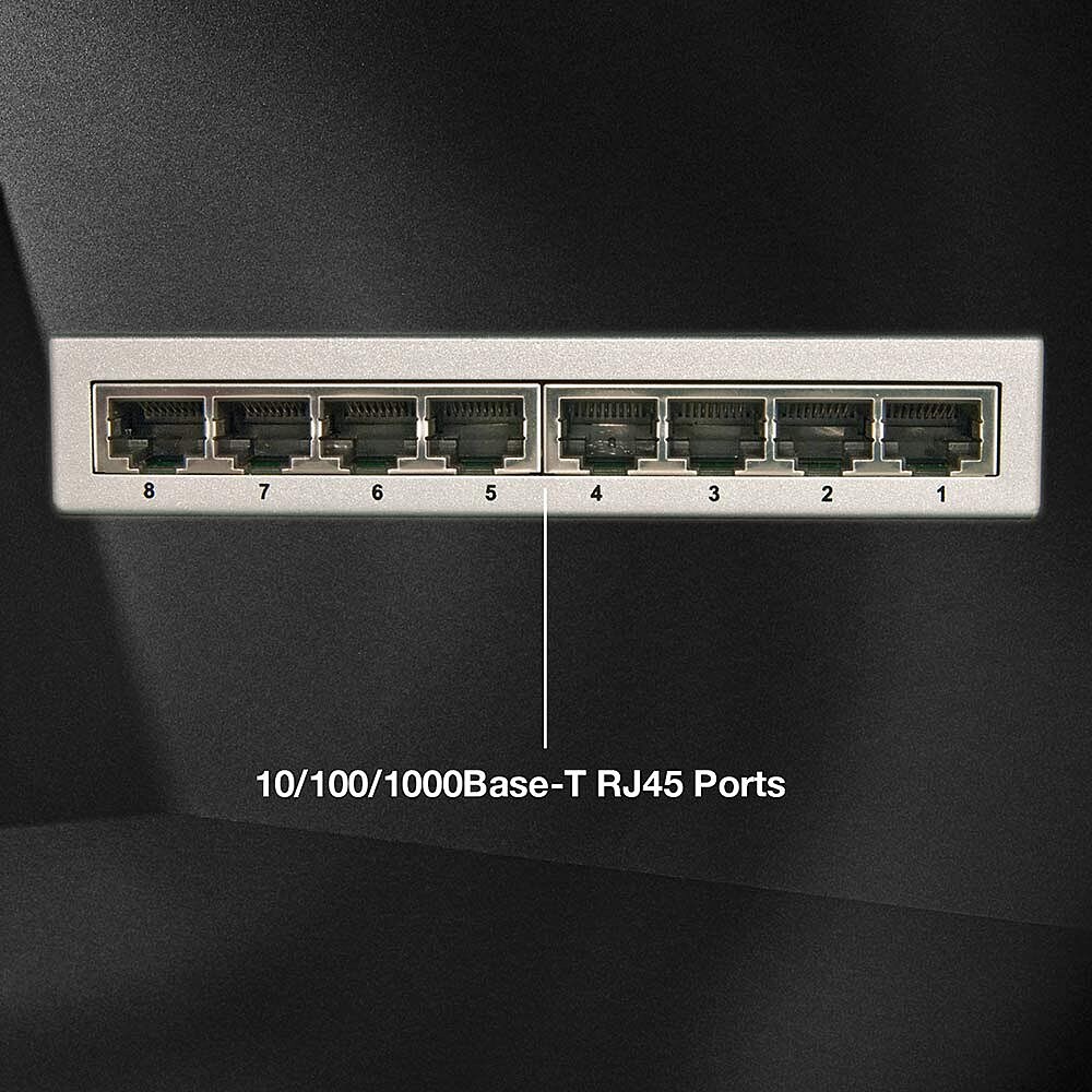 Mrežni switch LINDY 8-portni Gigabit Ethernet 10/100/1000-1