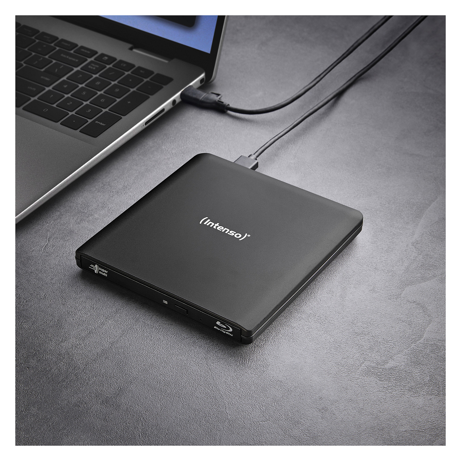 Eksterni Blu-ray snimač INTENSO Slim USB 3.0 crna boja-1