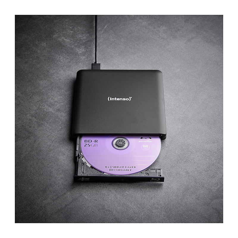 Eksterni Blu-ray snimač INTENSO Slim USB 3.0 crna boja-8