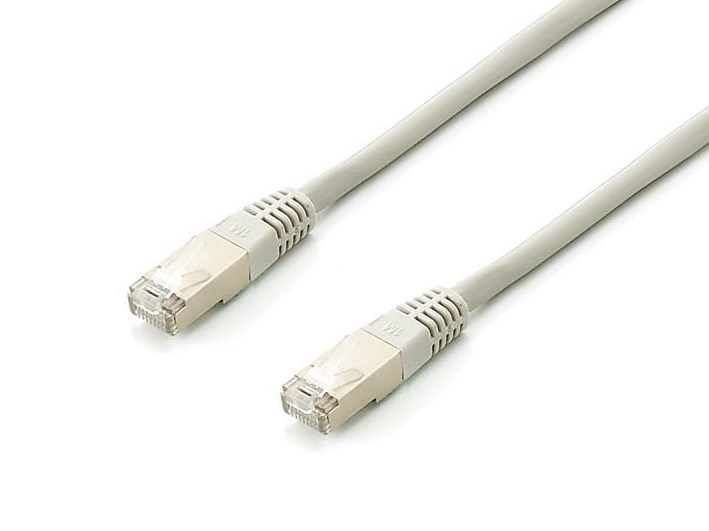Equip Cat.6A S/FTP mrežni patch kabel, 3.0m, sivi, 5 komada