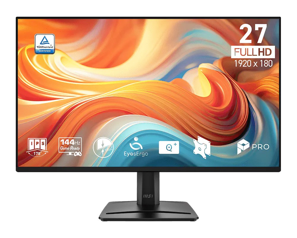 Monitor MSI PRO MP275 27" (IPS, Full HD, 100Hz, 4ms, crna boja)