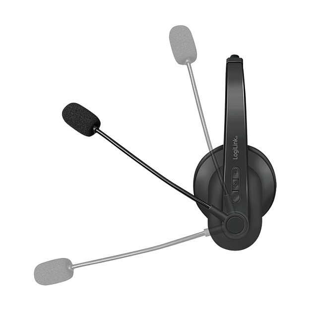 Slušalice LOGILINK BT0060 (Mono, Bluetooth, mikrofon, do 17h baterija)-2