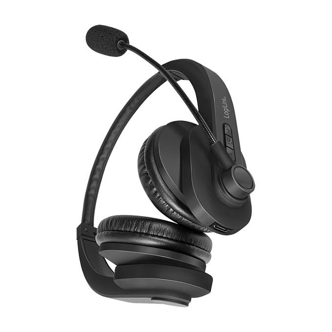 Slušalice LOGILINK BT0060 (Mono, Bluetooth, mikrofon, do 17h baterija)-3