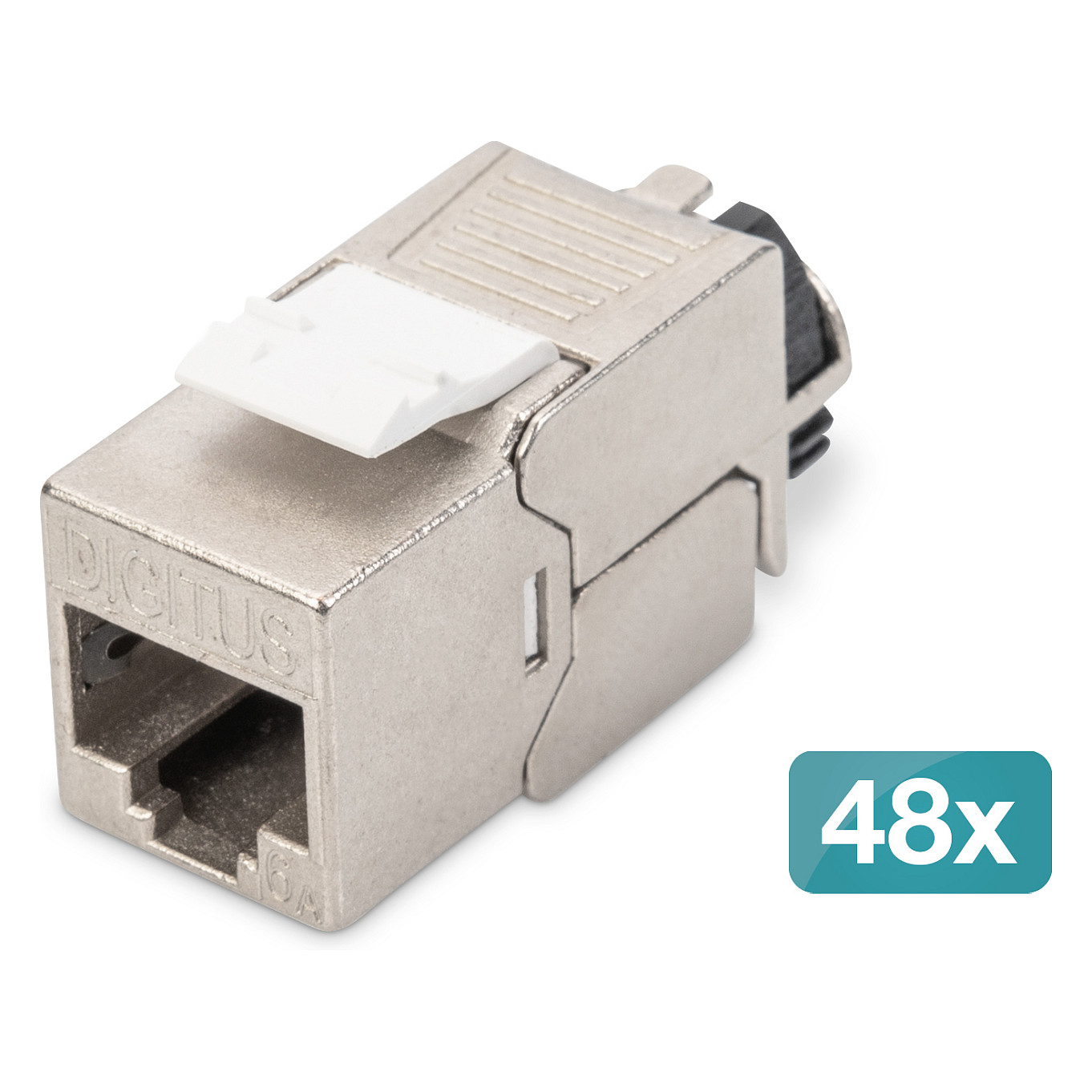 Digitus CAT 6A Keystone Modul, oklopljeni, pakiranje 48 komada