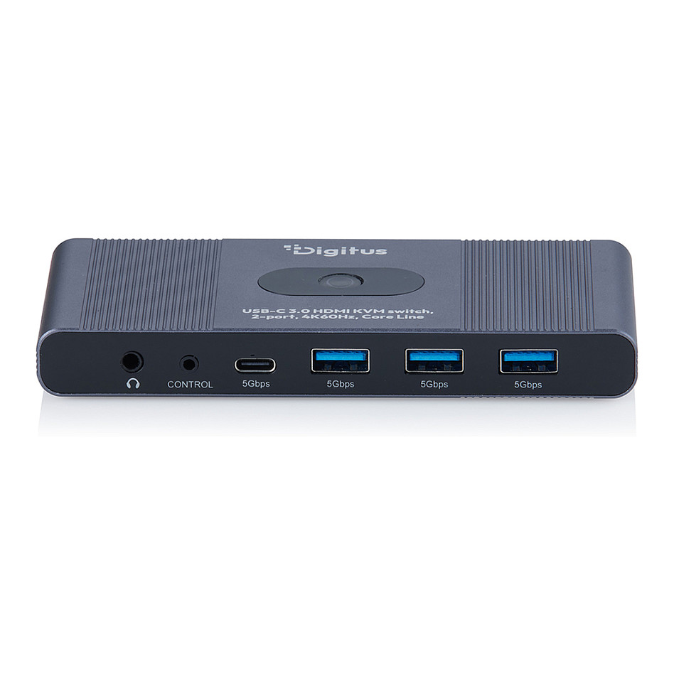 KVM preklopnik DIGITUS DS-12890, 2-portni, USB-C na HDMI, 4K 60Hz-2