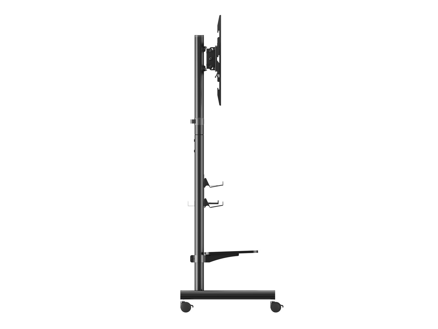 Mobilni stalak za TV EQUIP 650621 (50"-90") s perforiranom policom-0