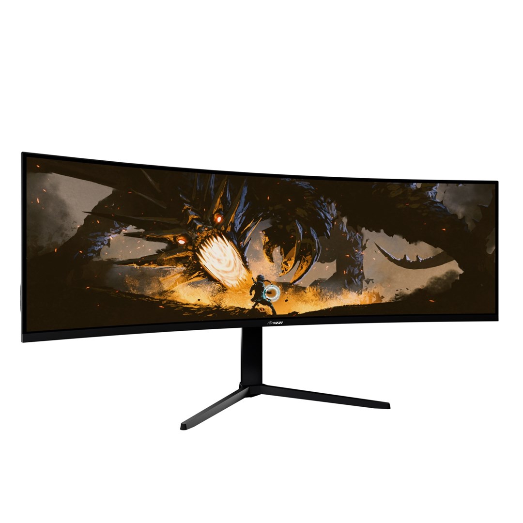 Monitor AROZZI Nova 49" (VA, DQHD 5120x1440, 144Hz, 1ms, FreeSync Premium, zakrivljeni, crna boja)-9