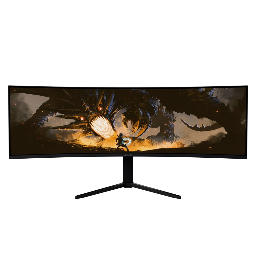 Monitor AROZZI Nova 49" (VA, DQHD 5120x1440, 144Hz, 1ms, FreeSync Premium, zakrivljeni, crna boja)-8