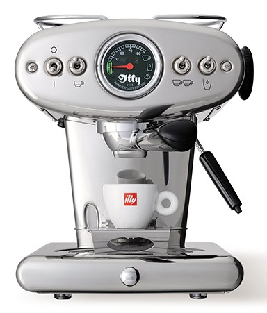Aparat za kavu ILLY X1 Anniversary E.S.E. & Ground (Inox)-0