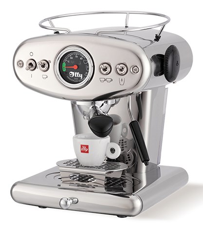 Aparat za kavu ILLY X1 Anniversary E.S.E. & Ground (Inox)-1