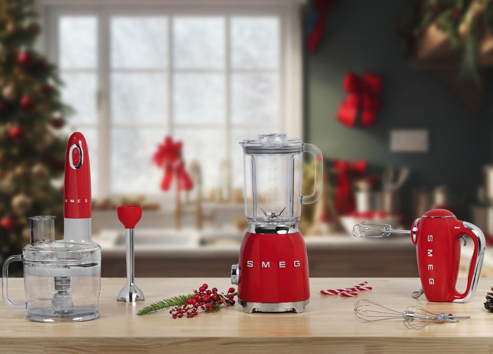 Blender SMEG 50's Style BLF03RDEU crvena boja-8