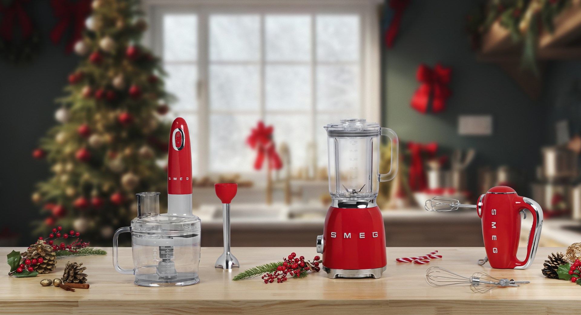 Blender SMEG 50's Style BLF03RDEU crvena boja-13