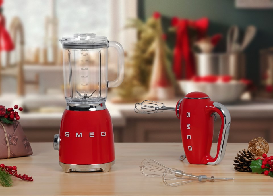 Blender SMEG 50's Style BLF03RDEU crvena boja-9