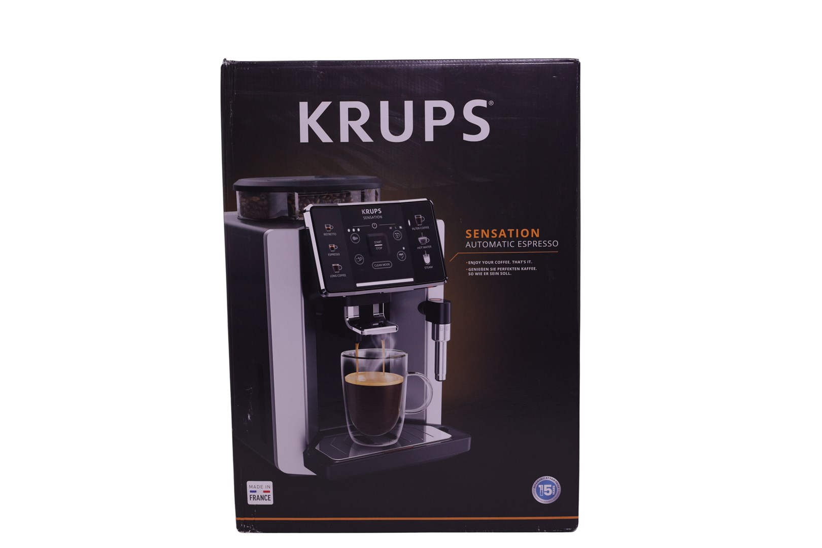 Automatski aparat za kavu KRUPS Sensation EA910E10-10