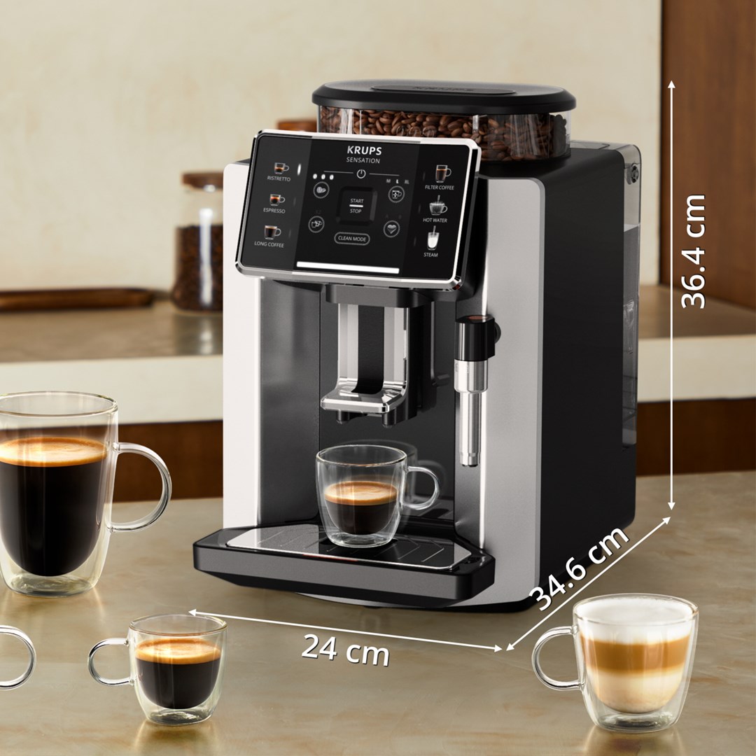 Automatski aparat za kavu KRUPS Sensation EA910E10-8