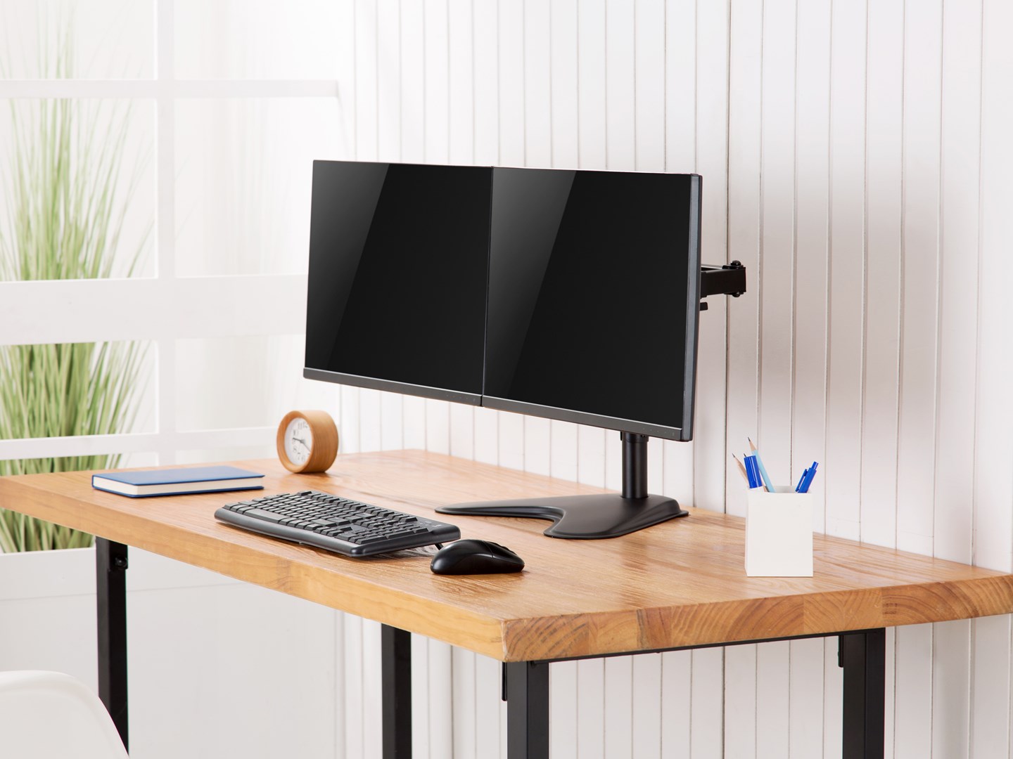Stalak za monitor EQUIP 650602, za dva monitora 17"-32"-5