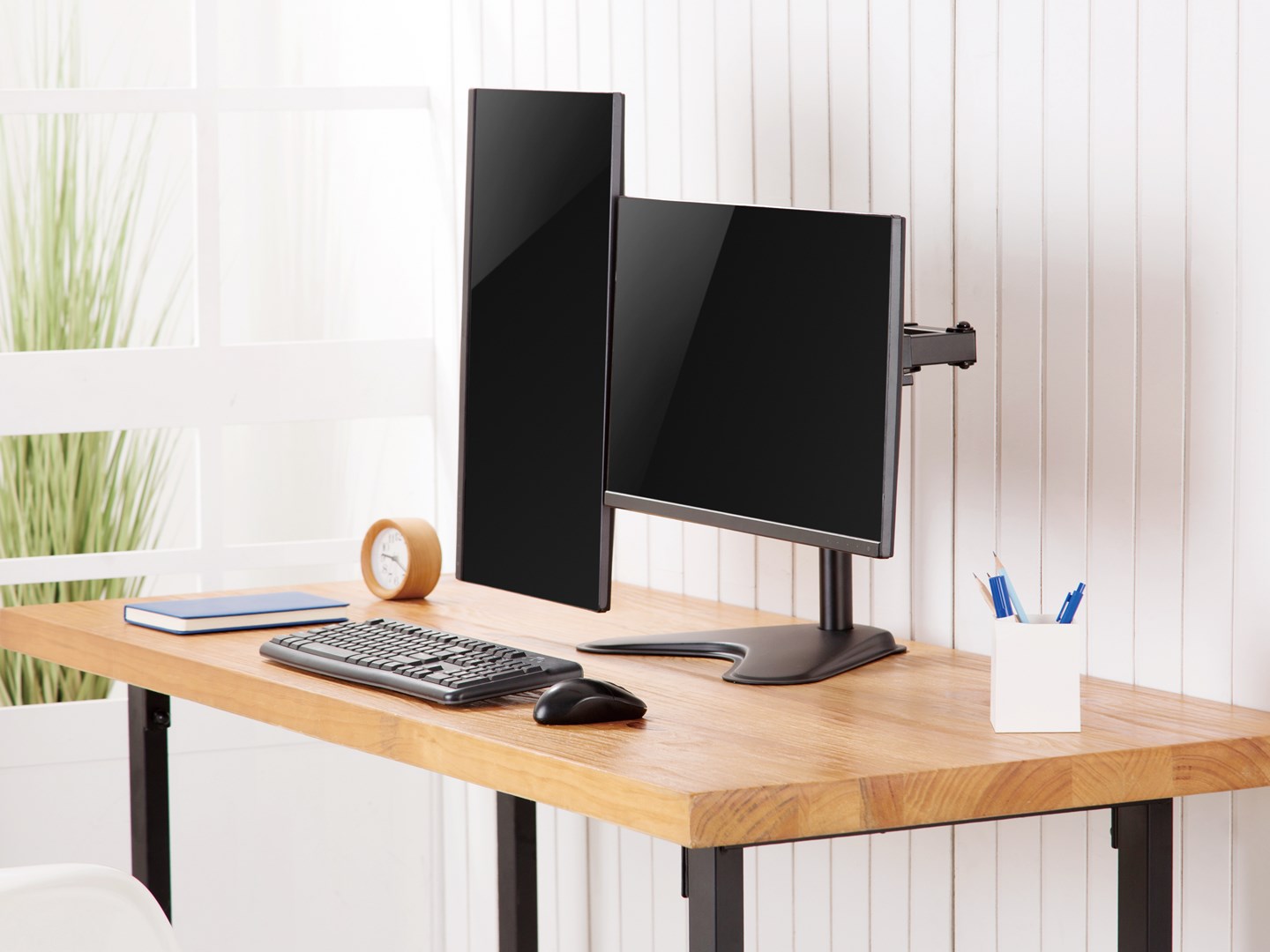 Stalak za monitor EQUIP 650602, za dva monitora 17"-32"-4
