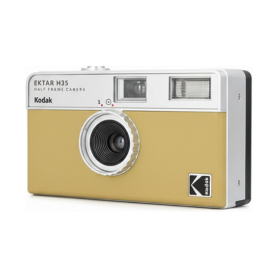 Analogni fotoaparat KODAK EKTAR H35 Half-Frame, pješčana boja