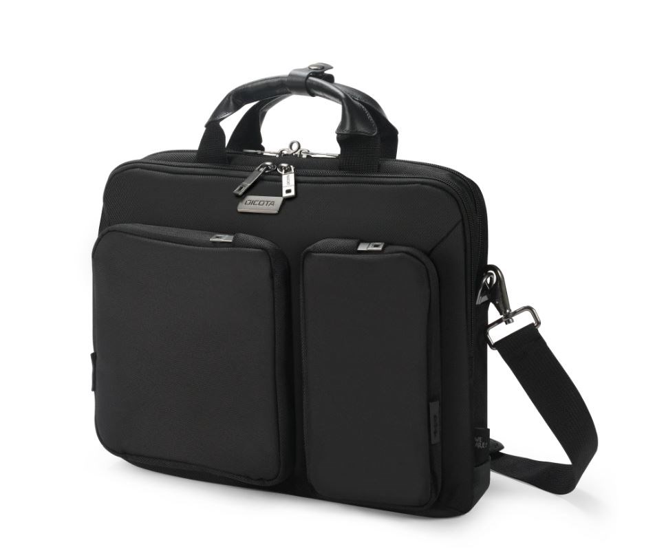 Torba za laptop DICOTA Briefcase Eco BASE 13-14.1" crna boja-5