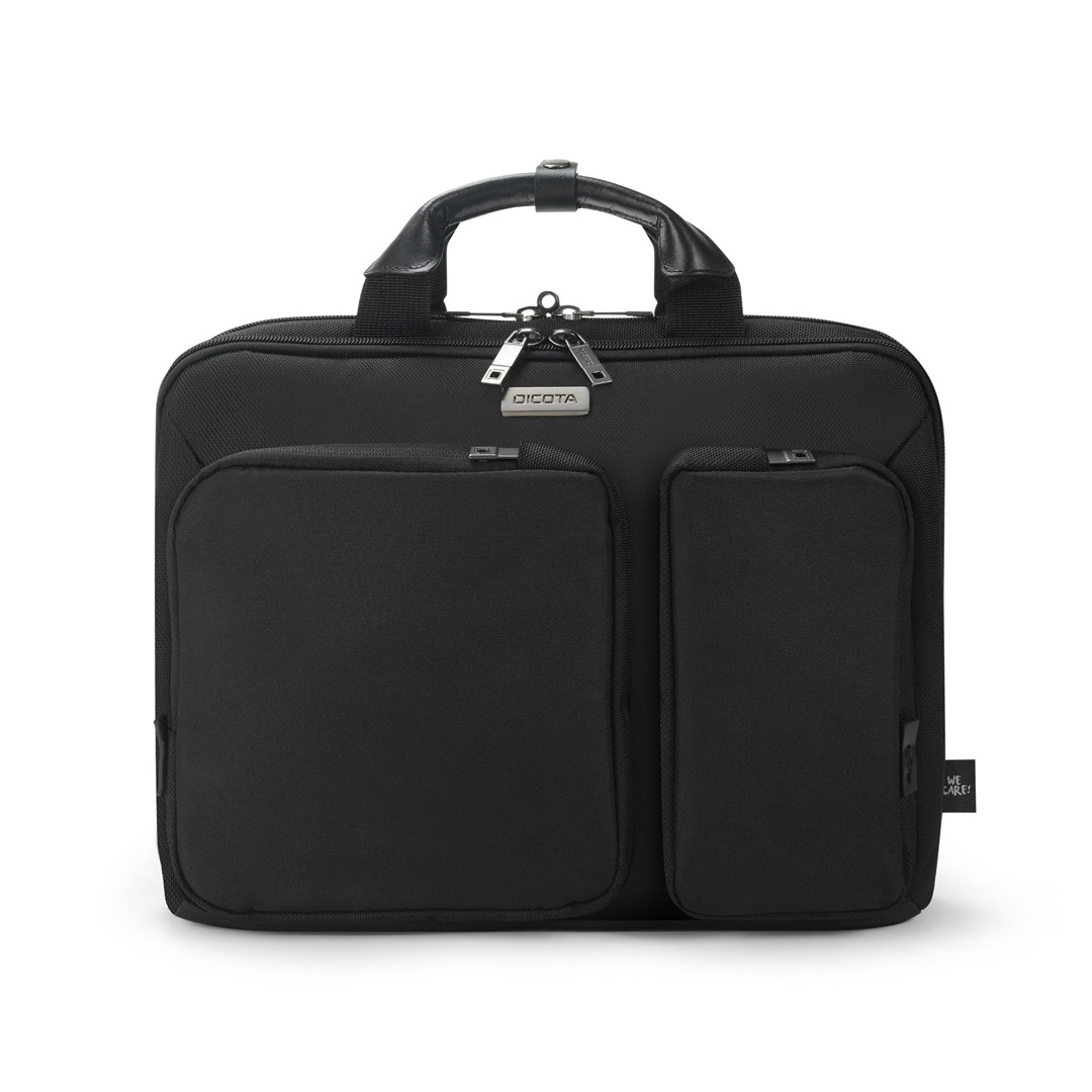 Torba za laptop DICOTA Briefcase Eco BASE 13-14.1" crna boja-0