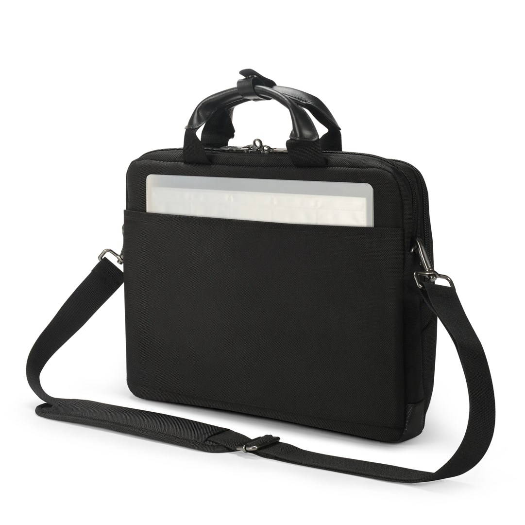 Torba za laptop DICOTA Briefcase Eco BASE 13-14.1" crna boja-4