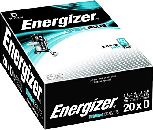 Baterije ENERGIZER Max Plus D LR20 (20 kom)-0