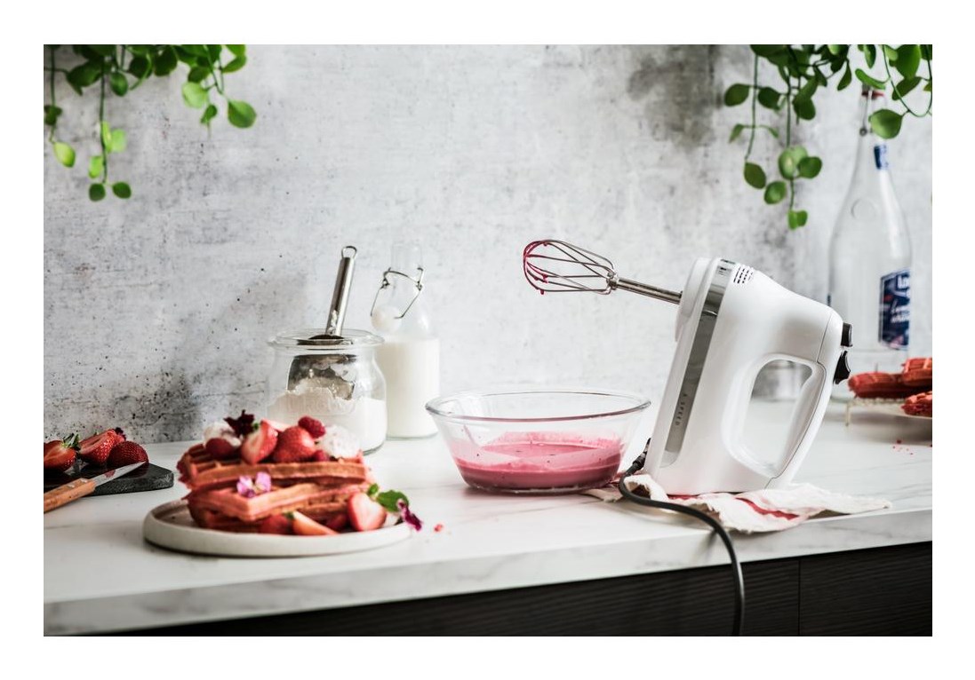 Ručni mikser KITCHENAID 5KHM5110EWH (5 brzina, bijela boja)
