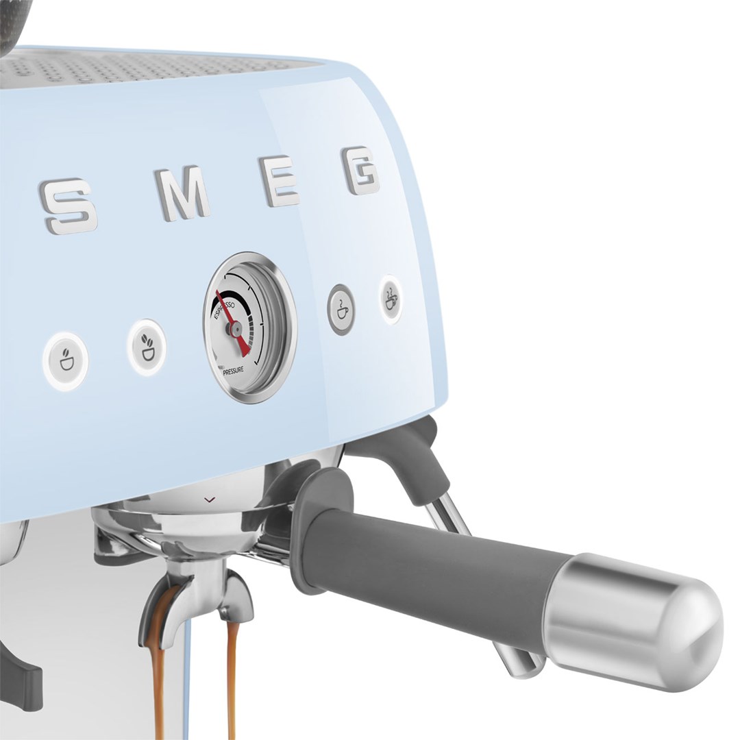 Aparat za espresso kavu SMEG 50's Style EGF03PBEU pastelno plava boja-1