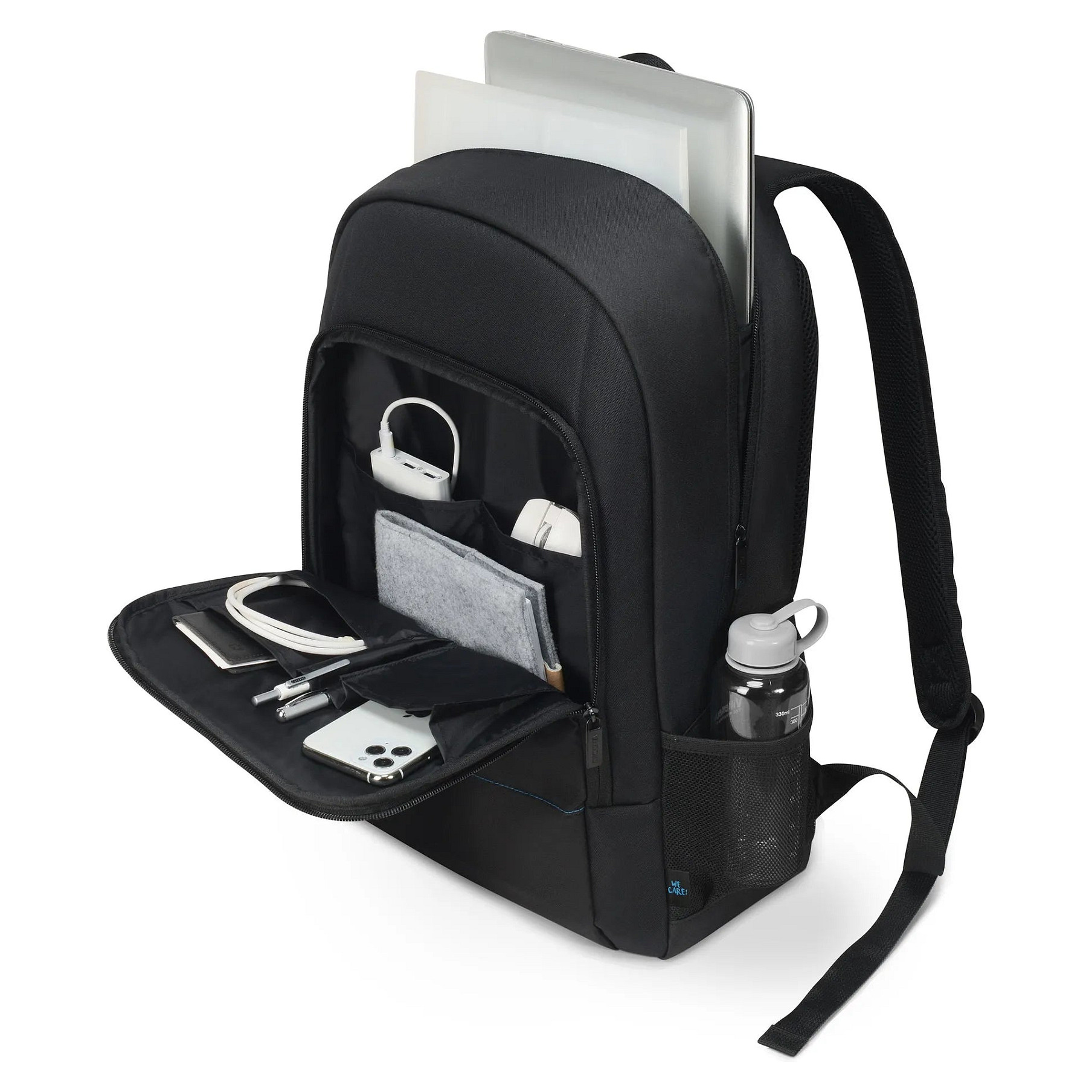 Ruksak za laptop DICOTA Eco SCALE 15-17.3" crna boja-4