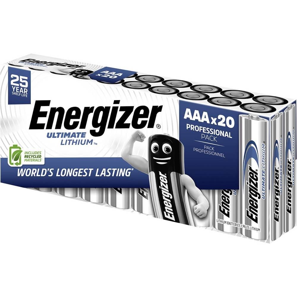 Baterije ENERGIZER Ultimate Lithium AAA L92 (20 kom)