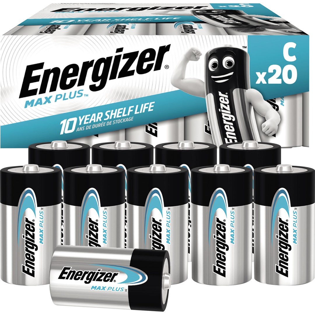 Alkalne baterije ENERGIZER Max Plus C LR14 (pakiranje 20 komada)-0