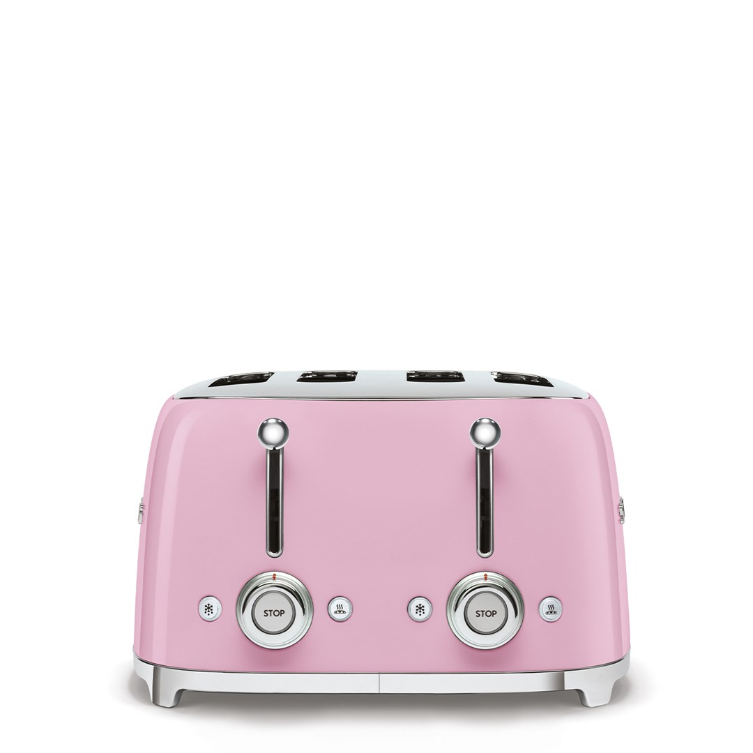 Toster SMEG TSF03PKEU 50's Style (4 utora), roza boja-2