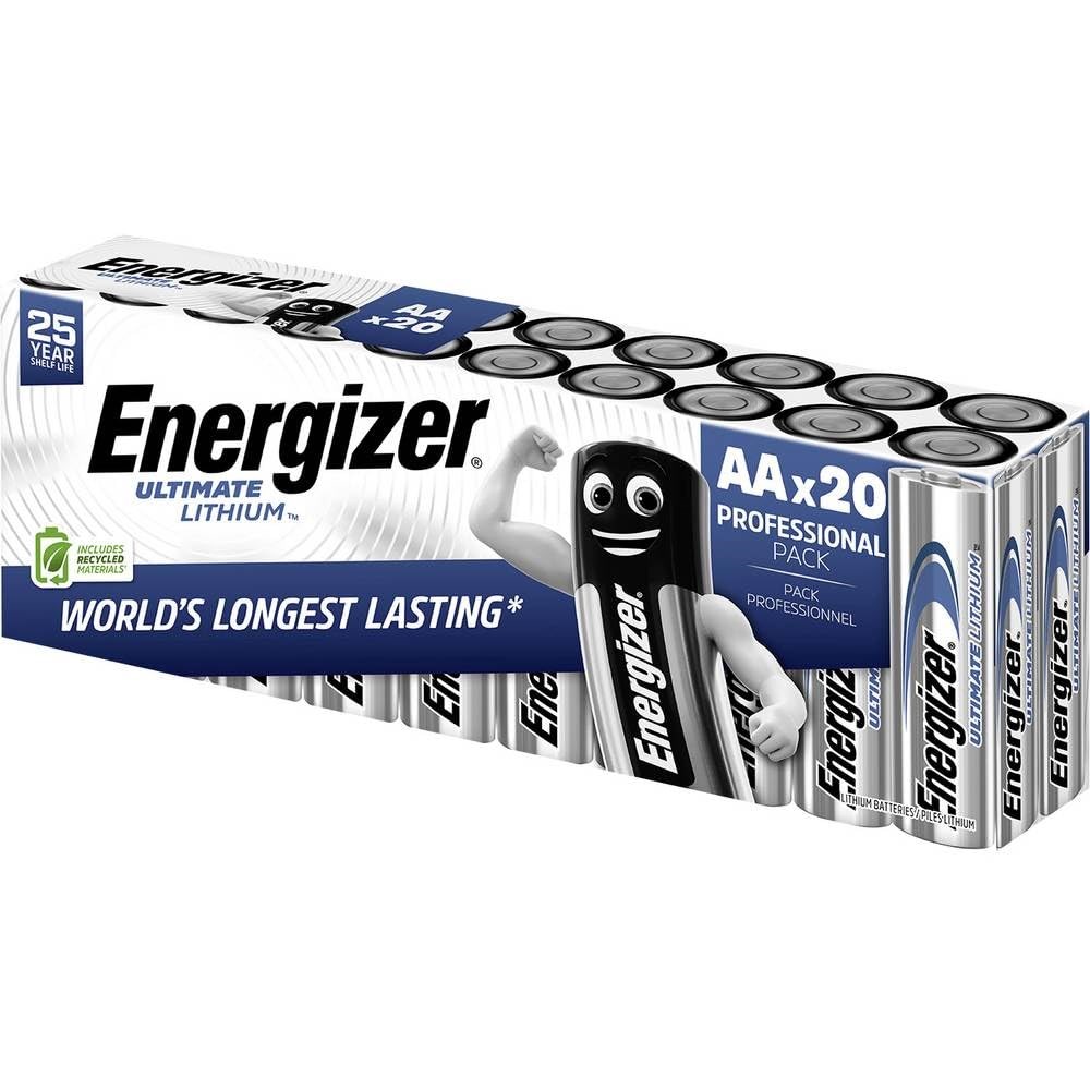 Baterije ENERGIZER Ultimate Lithium L91 AA (20 komada)-0