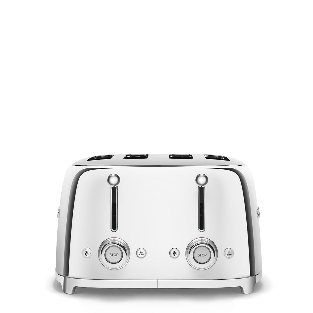 Toster SMEG TSF03SSEU 50's Style (4 utora), krom boja-2