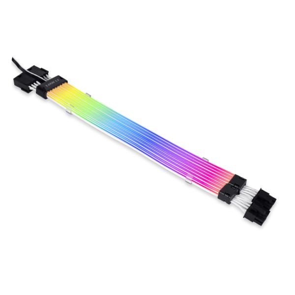 Kabel za napajanje LIAN LI PW12-1W (12-pin na 12-pin, 36 cm) bijela boja-6