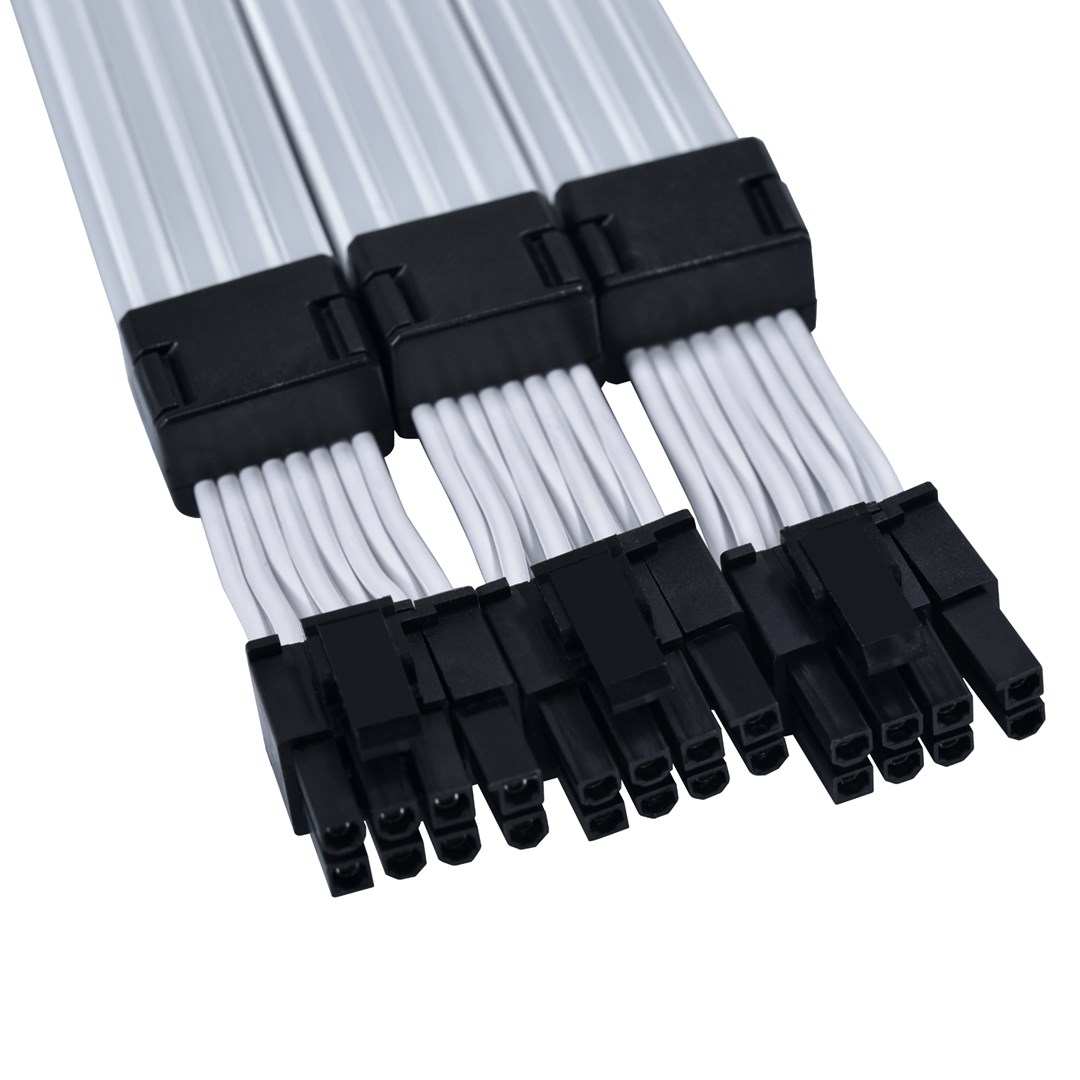 Kabel za napajanje LIAN LI PW12-1W (12-pin na 12-pin, 36 cm) bijela boja-5