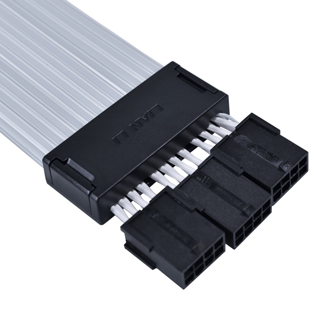 Kabel za napajanje LIAN LI PW12-1W (12-pin na 12-pin, 36 cm) bijela boja-4