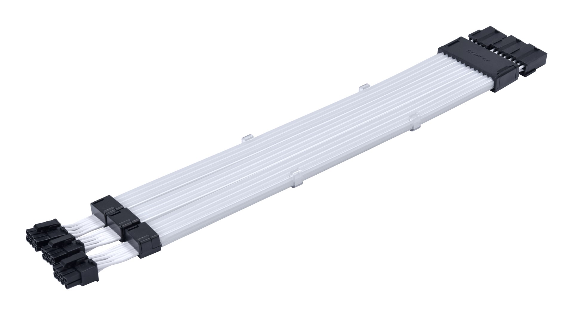 Kabel za napajanje LIAN LI PW12-1W (12-pin na 12-pin, 36 cm) bijela boja-3